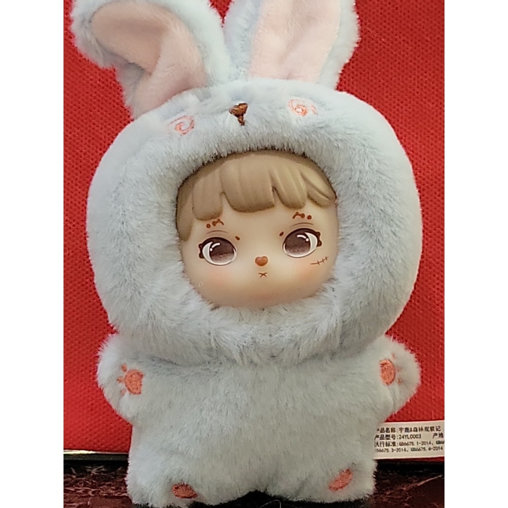 Xiaolu& Forest Watch Series Plush Fashion Doll Claudy Rabbit Confirmed Character